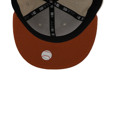 Gorra New Era 59 Fifty Mlb Boucle Los Angeles Angels Beige C