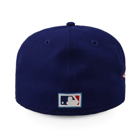 Gorra New Era 59 Fifty MLB Rangers Cooperstown Pin Azul