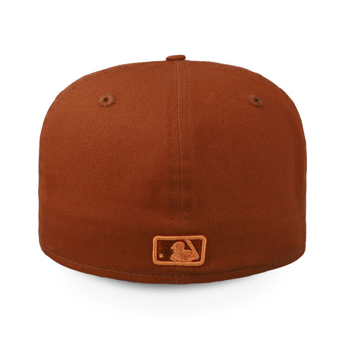 Gorra New Era 59Fifty MLB Yankees League Naranja Cerrada