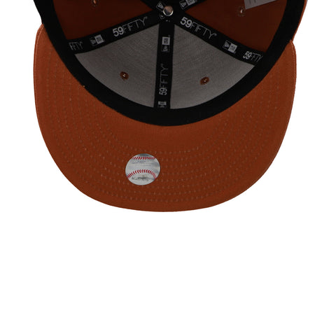 Gorra New Era 59Fifty MLB Yankees League Naranja Cerrada