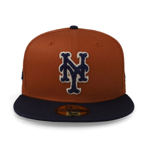 Gorra New Era 59 Fifty MLB Mets Boucle Rojo Cerrada