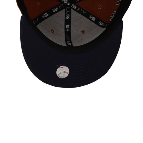 Gorra New Era 59 Fifty MLB Mets Boucle Rojo Cerrada