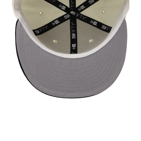 Gorra New Era 59 Fifty MLB Red Sox Blanco/Azul Cerrado