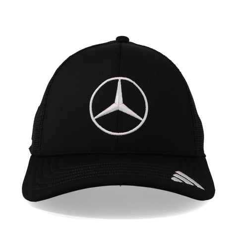 Gorra Mercedes 25 F1 Star Trucker Negro Unitalla