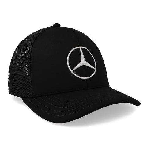 Gorra Mercedes F1 Star Trucker Negra Unitalla
