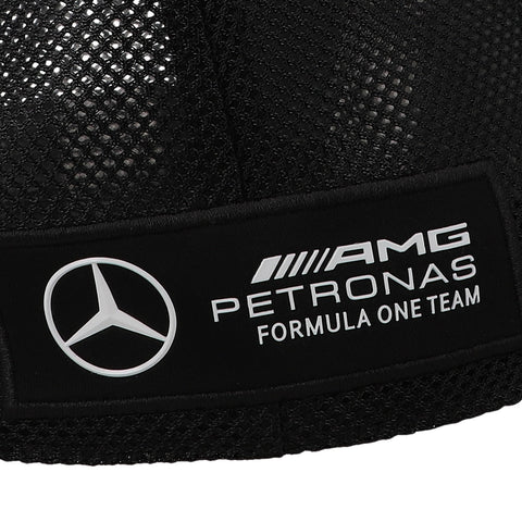 Gorra Mercedes 25 F1 Star Trucker Negro Unitalla