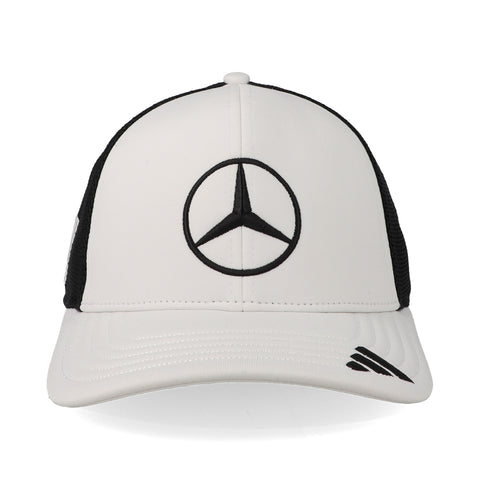 Gorra Mercedes F1 Star Trucker Blanco Unitalla