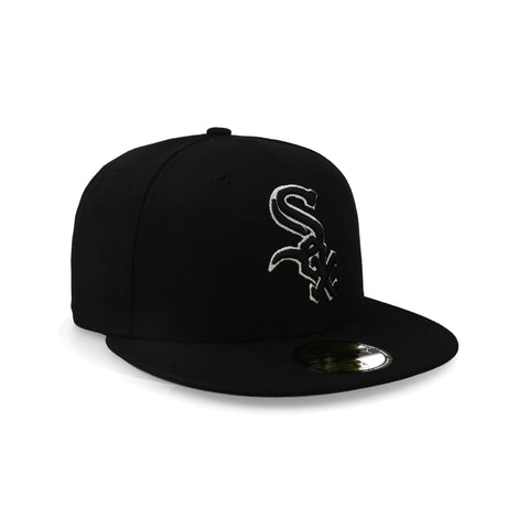 Gorra New Era 59Fifty MLB White Sox Outline Cerrada