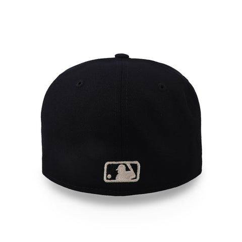 Gorra New Era 59Fifty MLB Dodgers Black Stone Negro Cerrada
