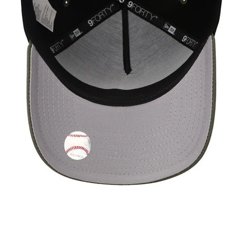 Gorra New Era 9Forty A-Frame Yankees Black Olive Unitalla