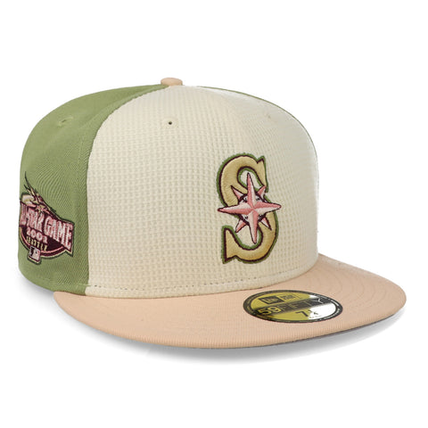 Gorra New Era 59Fifty MLB Mariners Thermal Front Cerrada