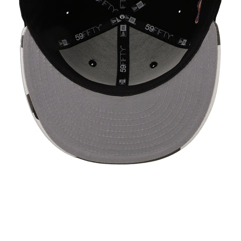 Gorra New Era 59Fifty MLB Mets Metallic Camo Azul Cerrada