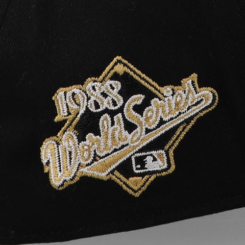 Gorra ‘47 MLB Sure Shot Cotton LA Dodgers Negro/Dorado Unitalla