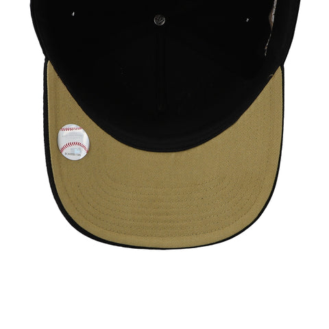 Gorra ‘47 MLB Sure Shot Cotton NY Yankees Negro/Dorado Unitalla