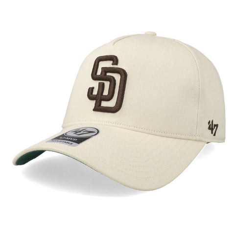 Gorra '47 MLB Padres Back Arch 47 MVP DT Natural Unitalla
