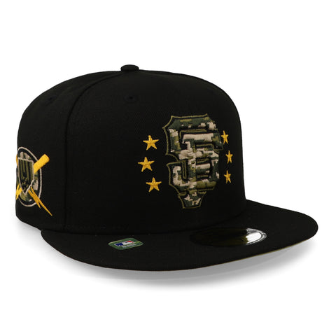 Gorra New Era 59Fifty MLB Giants AFD 2024 Negra Cerrada