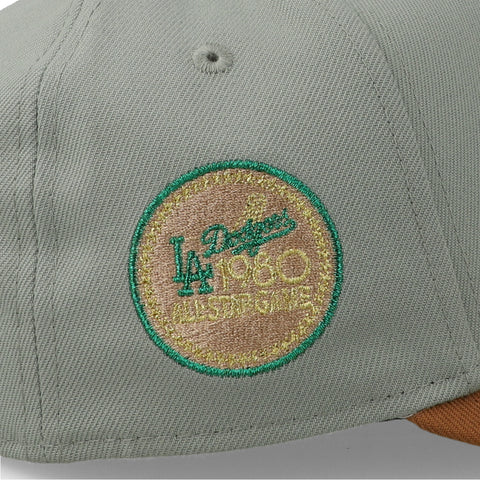 Gorra New Era 9FORTY MLB Dodgers 80 ASG Verde Claro Bronce