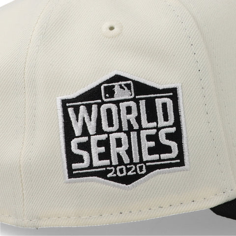 Gorra New Era 9Forty MLB Dodgers Crema Negro Unitalla