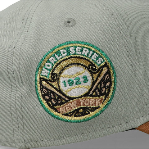 Gorra New Era 9FORTY MLB Yankees WS 23 Verde Claro Bronce