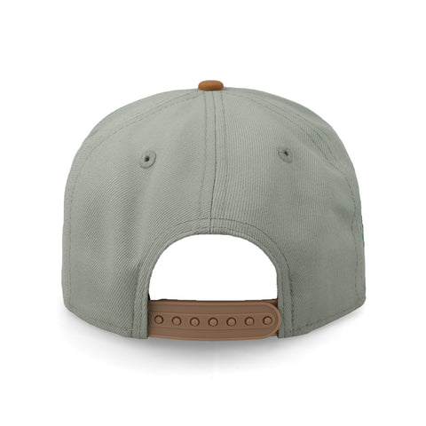 Gorra New Era 9FORTY MLB Yankees WS 23 Verde Claro Bronce