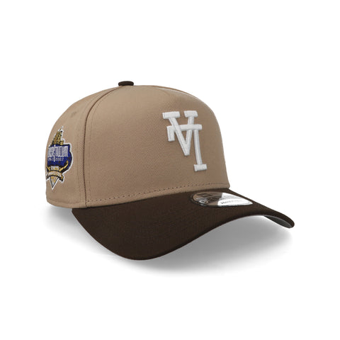 Gorra New Era 9Forty MLB Dodgers Camel Nogal Unitalla