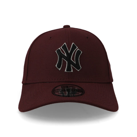 Gorra New Era 39THIRTY MLB Yankees Seasonal Gris Mañana