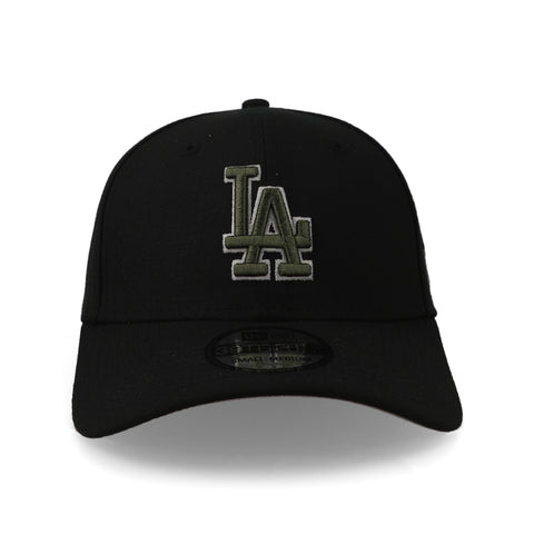 Gorra New Era 39THIRTY MLB Dodgers Seasonal Negro Gris