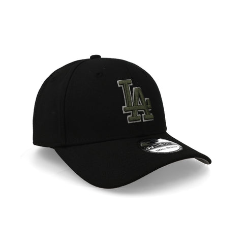 Gorra New Era 39THIRTY MLB Dodgers Seasonal Negro Gris