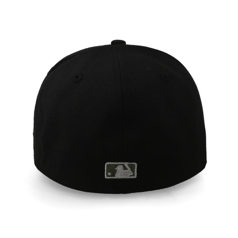 Gorra New Era 39THIRTY MLB Dodgers Seasonal Negro Gris