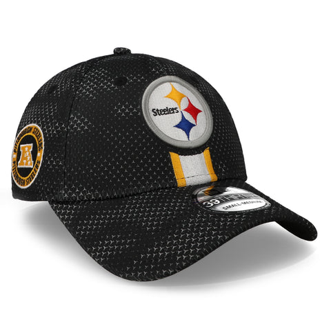 Gorra New Era 39 Thirty NFL Steelers Sideline 24 Cerrado