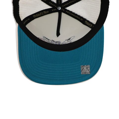 Gorra Mitchell & Ness NBA Hornets Evergreen Trucker Unitalla