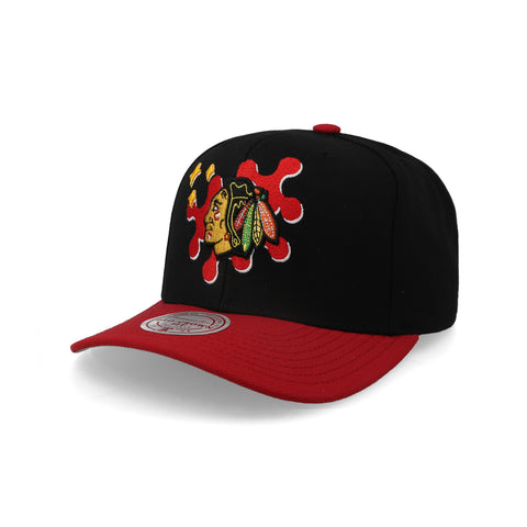 Gorra Mitchell & Ness NHL Blackhawks Groove Drip Unitalla