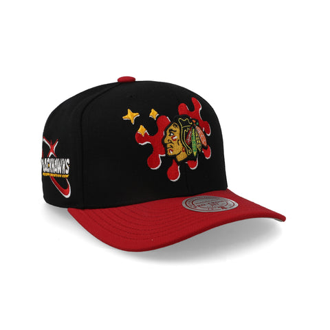 Gorra Mitchell & Ness NHL Blackhawks Groove Drip Unitalla