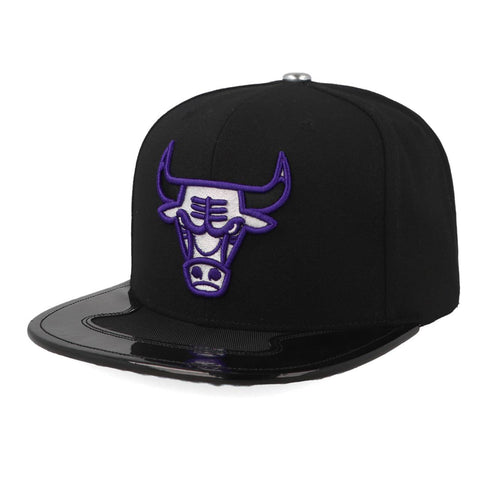 Gorra Mitchell and Ness NBA Bulls Negro/Morado Unitalla