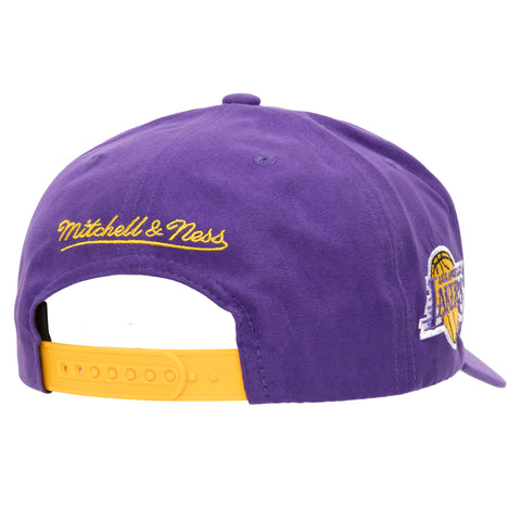 Gorra Mitchell & Ness NBA Lakers Shady Suede Unitalla