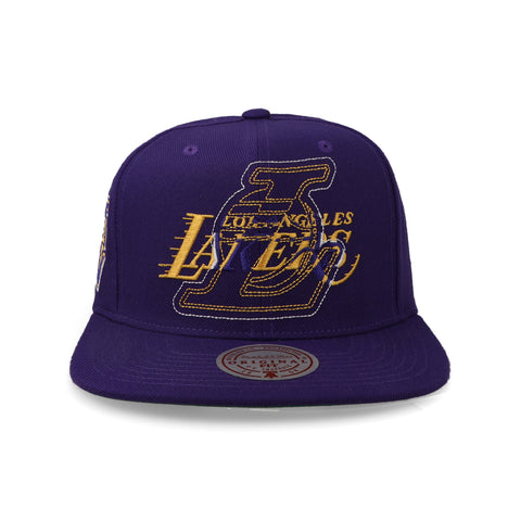Gorra Mitchell & Ness NBA Lakers Double Up
