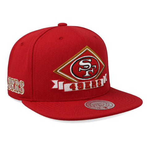 Gorra Mitchell and Ness NFL 49ers Diamonds Up
