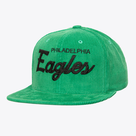 Gorra Mitchell & Ness NFL Eagles Cord Unitalla