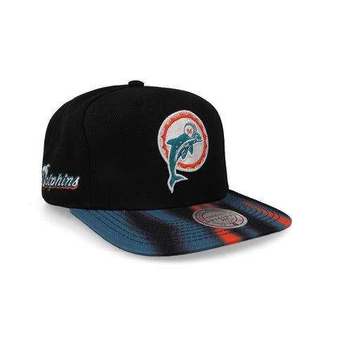 Gorra Mitchell & Ness NFL Dolphins Zone Blur Unitalla