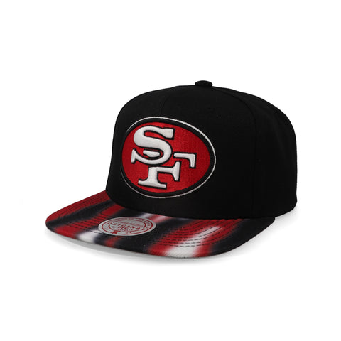 Gorra Mitchell & Ness NFL 49ers Zone Blur Unitalla