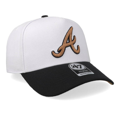 Gorra '47 MLB Braves Replica 47 MVP Snapback Blanco Unitalla