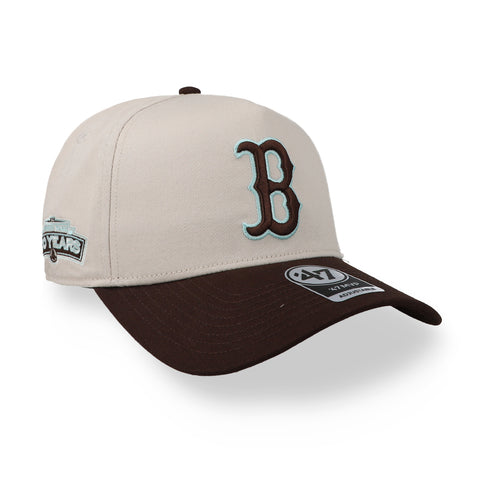 Gorra ‘47 MLB Shot Cotton Boston Red Sox Beige/Menta Unitalla