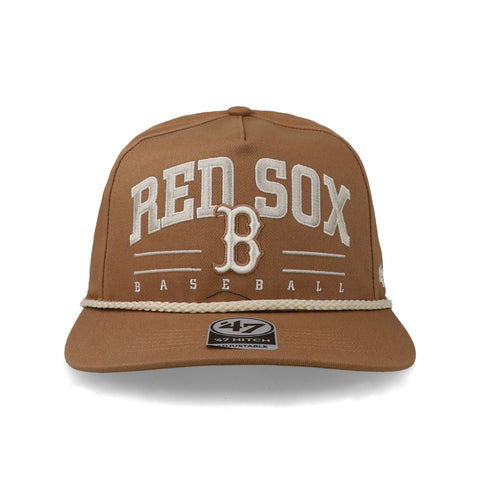 Gorra '47 MLB Red Sox Roscoe Rope Option Camel Unitalla