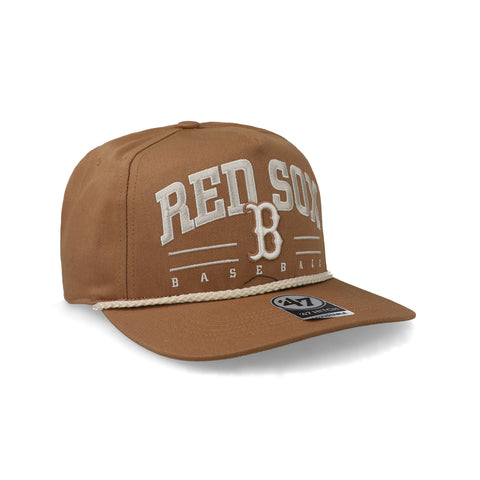 Gorra '47 MLB Red Sox Roscoe Rope Option Camel Unitalla