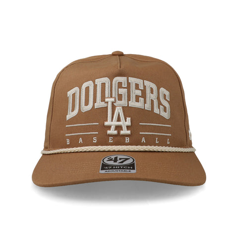 Gorra '47 MLB Dodgers Roscoe Rope Option Camel Unitalla