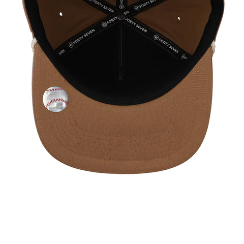 Gorra '47 MLB Dodgers Roscoe Rope Option Camel Unitalla