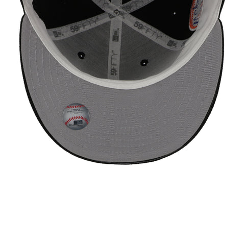 Gorra New Era 59Fifty MLB Mets Upside Down AOP Negra Cerrada