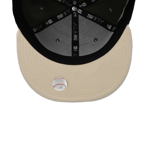 Gorra New Era 59Fifty MLB Dodgers Side Patch Azul Cerrada