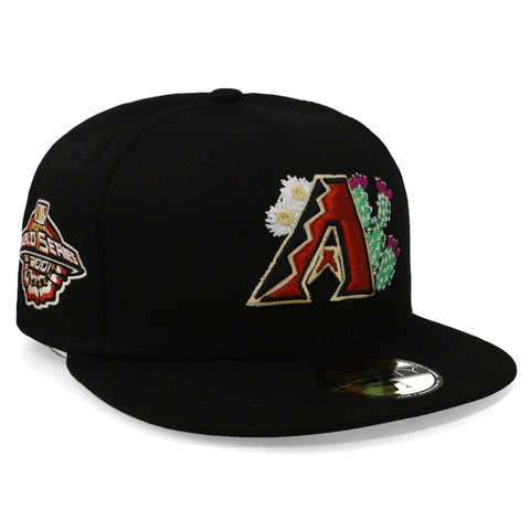 Gorra New Era 59Fifty MLB Diamondbacks Icon Negra Cerrada
