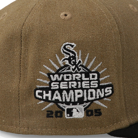 Gorra New Era 59Fifty MLB White Sox Canvas Crown Cerrada